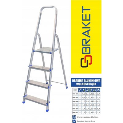 Drabest schůdky DR150ALD-4 – HobbyKompas.cz