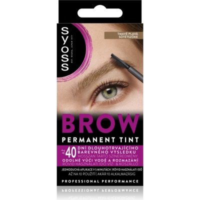 Syoss Brow Tint barva na obočí Dark Blonde 10 ml – Zboží Dáma
