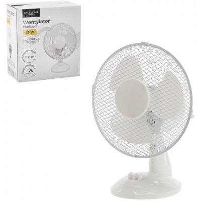 stolní ventilátor bílý 25 w – Zboží Mobilmania