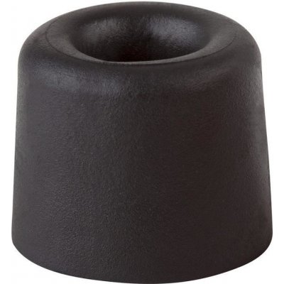 Walteco dveřní zarážka Ø 295 x 25 mm černá – Zboží Dáma