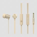 Sluchátka Swissten Earbuds Dynamic YS500, zlatá