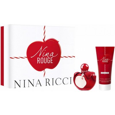 Nina Ricci Nina Rouge EDT 80 ml + tělové mléko 100 ml dárková sada