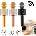 WSTER WS 858 Karaoke bluetooth mikrofon růžová – Hledejceny.cz