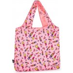 Bagmaster Skládací nákupní taška na zip SHOPPING BAG 22 G PINK – Zbozi.Blesk.cz