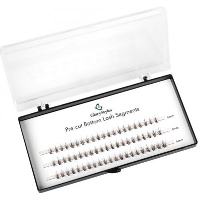 GloryStyles Segmentové řasy spodní 6 mm – Zboží Dáma