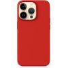 Pouzdro a kryt na mobilní telefon Apple Pouzdro EPICO SILICONE MAGNETIC - MAGSAFE COMPATIBLE CASE iPhone 14 Pro - tmavě červené