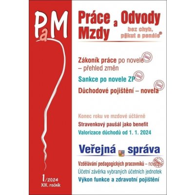 Práce, odvody a mzdy bez chyb, pokut a penále č. 1 / 2024 - Práce na dálku a dohody – nová pravidla - Poradce s.r.o. – Zboží Mobilmania