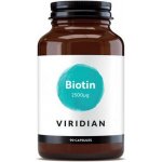 Viridian Biotin 2500ug 90 kapslí – Hledejceny.cz