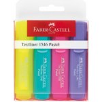 Faber Castell Textliner 1546 pastel. sada 4ks – Hledejceny.cz