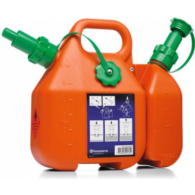 Husqvarna Kanystr kombinovaný 6+2,5 l – Zboží Mobilmania