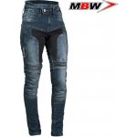 MBW PIPPA KEVLAR JEANS Lady modré – Zboží Mobilmania