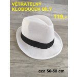 Větratelný klobouček bílý – Zboží Dáma