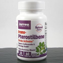 Jarrow Pterostilben trans-pterostilbene 50 mg x 60 rostlinných kapslí