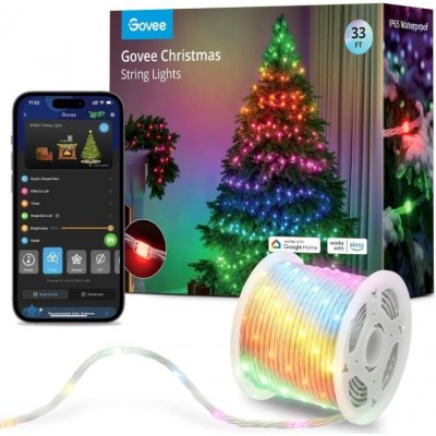Govee LED RGBIC osvětlení pro vánoční stromek 10m H70C13D1 – Hledejceny.cz