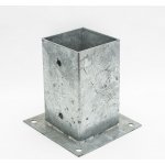 BKshop PSP 90 Patka sloupku se čtvercovou základnou 91 × 150 × 2 mm – HobbyKompas.cz