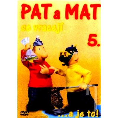 Pat a Mat se vracejí 5 DVD – Hledejceny.cz