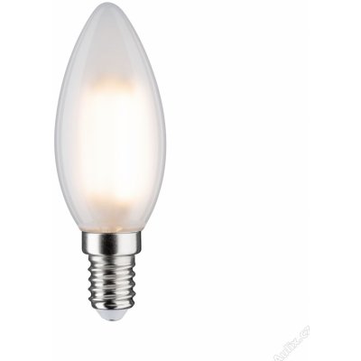 Paulmann LED svíčka 6,5 W E14 mat teplá bílá – Hledejceny.cz