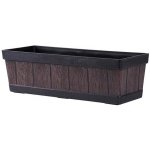 Strend Pro Květináč GDA Woodeff 816 teak 46x17x14 cm ST256803 – Zbozi.Blesk.cz
