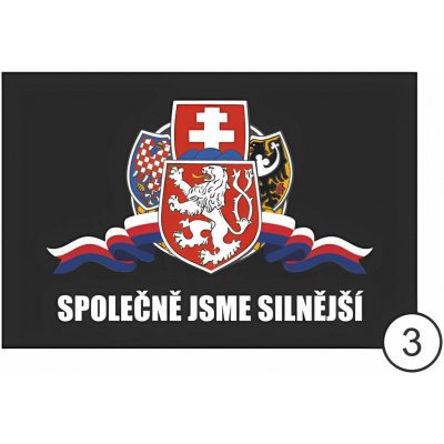 LIBEA, s.r.o. Autovlajka #Jízda Společně jsme silnější Rozměr: 30×45 cm – Hledejceny.cz