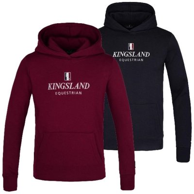 Kingsland Mikina Classic Hoodie unisex burgundy – Zboží Dáma