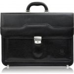 Paolo Peruzzi Pánská kožená aktovka Peruzzi do ruky a přes rameno černá – Hledejceny.cz