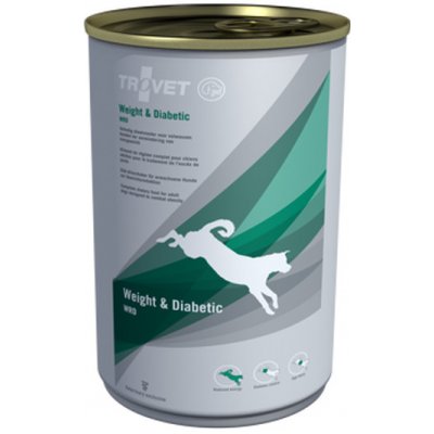 Trovet Weight And Diabetic Dog Konzerva (WRD) 6 x 400 g