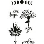 Optys Šablona jóga 20 x 30 cm – Zboží Mobilmania