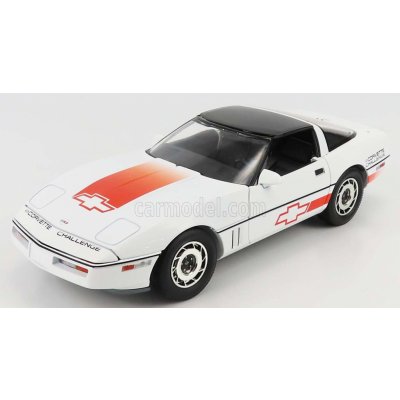 Greenlight Chevrolet Corvette C4 1988 Bílá Červená 1:18 – Zbozi.Blesk.cz