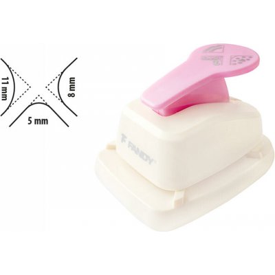 děrovačka dekorační rohová 3v1 Zaoblovač – Zboží Dáma