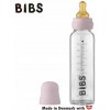 Láhev a nápitka Bibs Baby Bottle skleněná láhev Dusky Lilac 225 ml