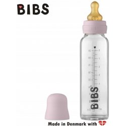 Bibs Baby Bottle skleněná láhev Dusky Lilac 225 ml