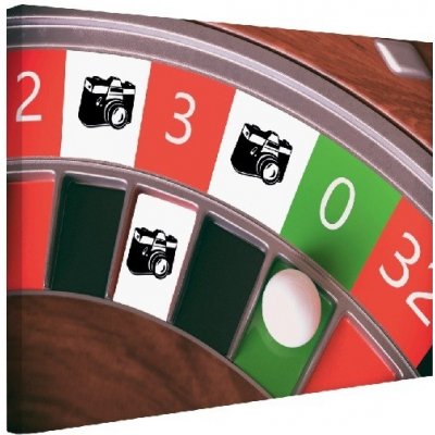 IMPAR Fotoobraz na plátno Ruleta 120x80 cm – Zboží Mobilmania