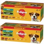 Pedigree Adult šťáva hovězí kuře krůta jehně 80 x 100 g – Hledejceny.cz