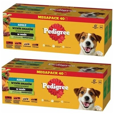 Pedigree Adult šťáva hovězí kuře krůta jehně 80 x 100 g – Hledejceny.cz