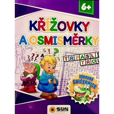 Zábavná cvičebnice - Křížovky a osmisměrky