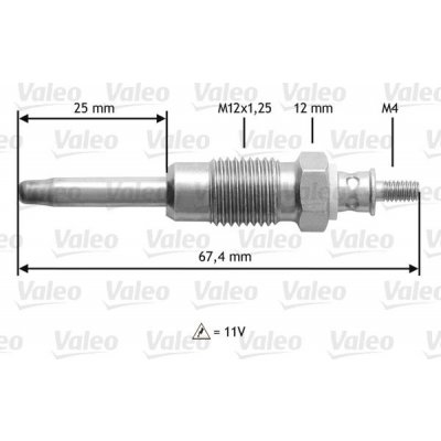 VALEO 345124 Žhavicí svíčka (345124) – Hledejceny.cz