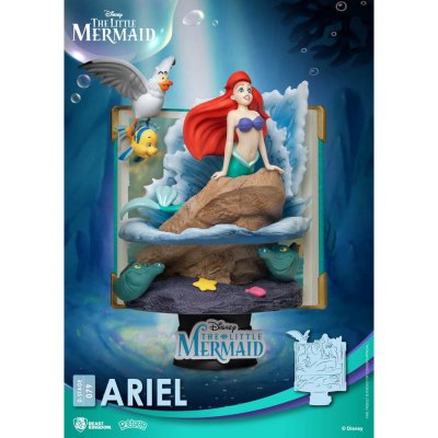 Beast Kingdom Toys Disney Story Book Series D-Stage PVC Diorama Ariel nová 15 cm – Zboží Mobilmania