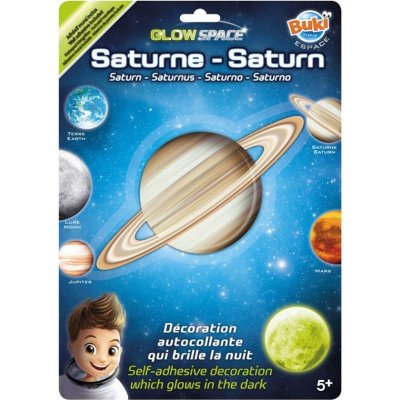 BUKI 3D Saturn svítící dekorace na zeď – Sleviste.cz
