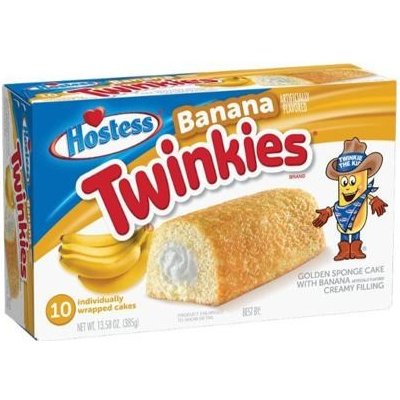 Hostess Twinkies buchta s náplní s příchutí banánu 10 x 38,5 g – Zboží Mobilmania