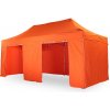 Příslušenství k zahradnímu stanu a altánu TENTino OPLÁŠTĚNÍ NA 4x6 m /6 BIG HEXAGON 6A ORANŽOVÁ