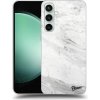 Pouzdro a kryt na mobilní telefon Samsung Picasee Ultimate Case Powershare Samsung Galaxy S23 FE White marble