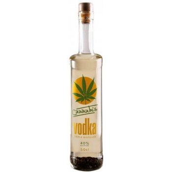 Cannabis Vodka 40% 0,5 l (holá láhev)