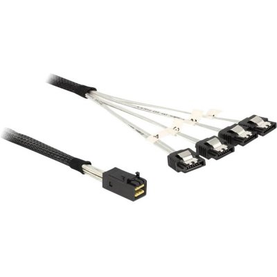 Delock pevný disk kabel 1x Mini SAS zásuvka SFF-8643 – Zboží Živě