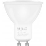 RETLUX žárovka LED GU10 9W bílá přírodní RLL 419 – Hledejceny.cz