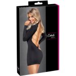 Cottelli - mini šaty s otevřenými zády a řetízkem černá – Sleviste.cz