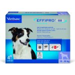 Effipro Duo Spot-on Dog M 10-20 kg 4 x 1,34 ml – Hledejceny.cz