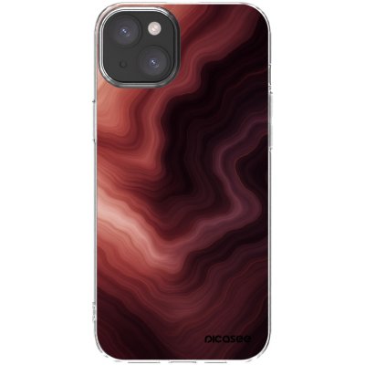 Picasee silikonový průhledný obal pro Apple iPhone 15 Plus - Rouge – Zboží Mobilmania