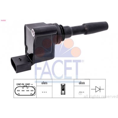 FACET Zapalovací cívka 9.6535 – Zboží Mobilmania