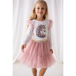 Lily Grey Maxi tutu sukně dívčí růžová – Zboží Mobilmania