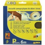 STOMIL Těsnění profil P1 9x5,5mm 6m hnědé – Hledejceny.cz